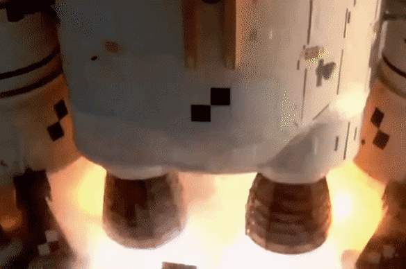 Artemis II departs from Florida.