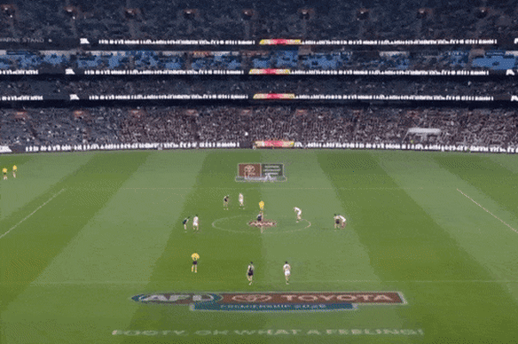 Digital advertising has taken over the MCG and it’s ruining the experience of attending a game. 