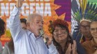 Luiz Inacio Lula da Silva, Brazil’s president, at a ceremony with indigenous leaders in Brasilia in April. 