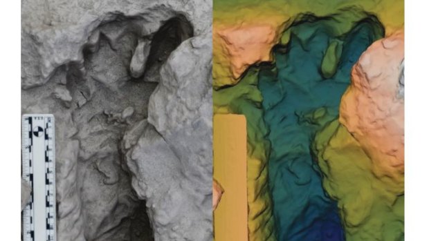 Footprints show two human species crossed paths 1.5 million years ago