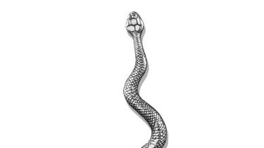 Heart of Bone Viper earring, $295.