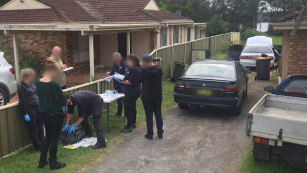 Arrests in Rutherford, NSW, as part of Operation Molto. 