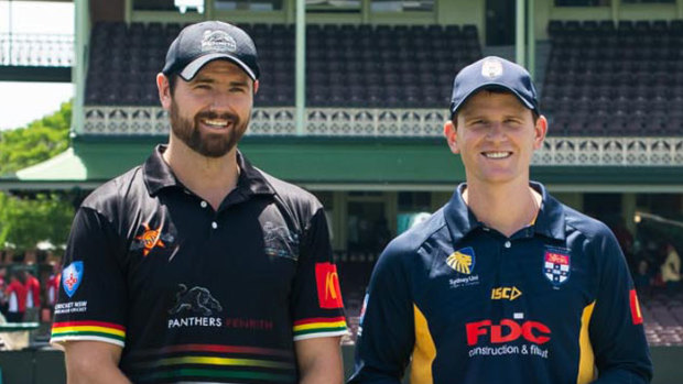 Penrith captain Ryan Smith and Sydney University captain Liam Robertson are looking forward to the three-day fixture. 