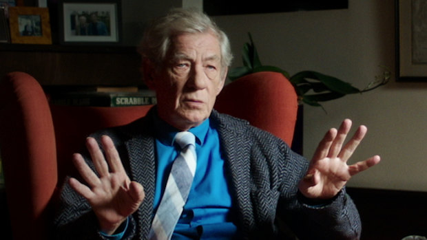 'It's a fact of life, death,' says Ian McKellen who appears in McKellen: Playing The Part.