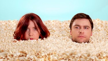 Fringe players Caitlyn Staples and Scott Limbrick.