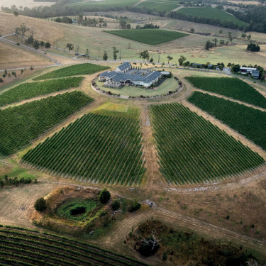 Levantine Hill in the Yarra Valley.