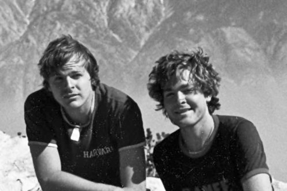 Scott Johnson and his brother Steve.