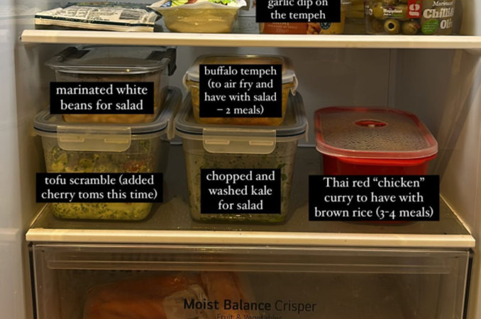 How do you say ‘I’m in my mid-30s’ without saying ‘I’m in my mid-30s’? The answer is meal-prep