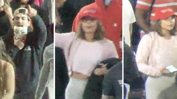 Victoria Police wish to speak to these people in relation to several incidents which occurred at Thursday night’s protest. 