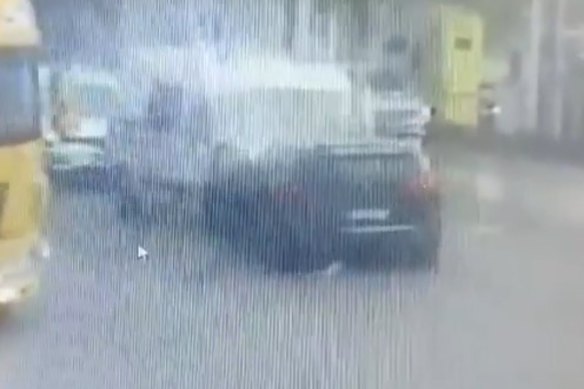 Gunmen wearing balaclavas ambushed a prison van in northern France.