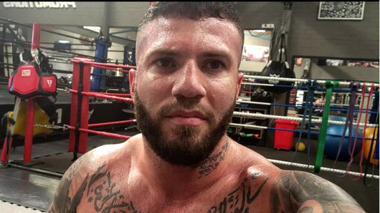 Sam ‘The Punisher’ Abdulrahim in a photo from his Instagram page.