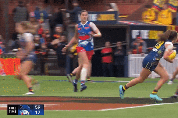 Out for three matches: Najwa Allen has been suspended.