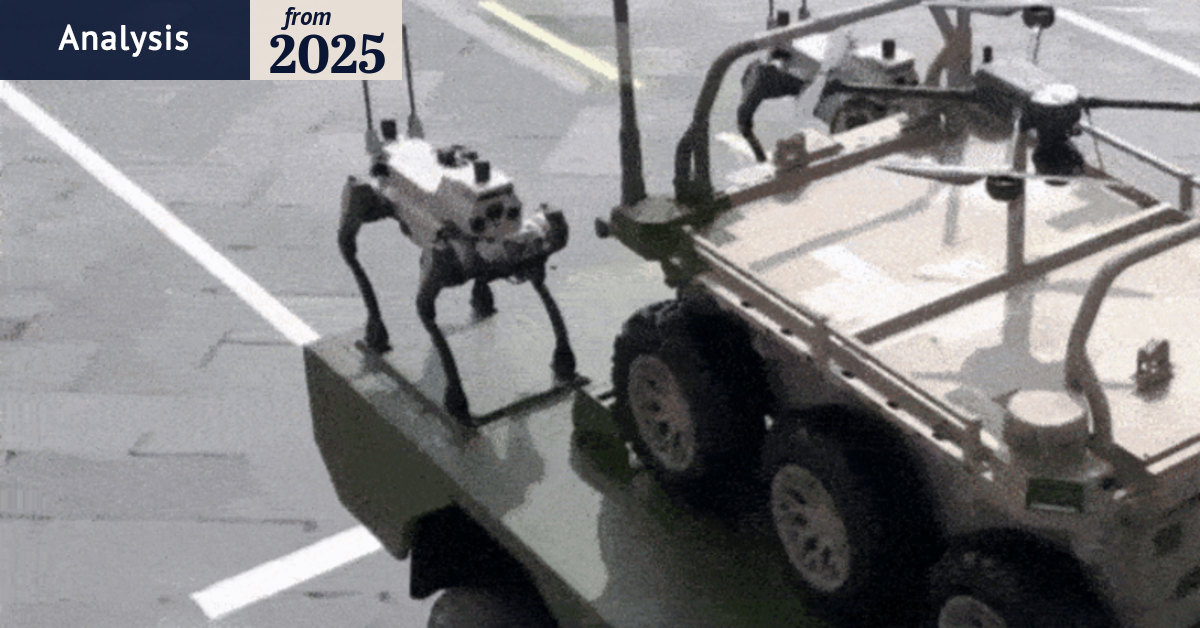 China military parade: New weapons unveiled including lasers, drones ...
