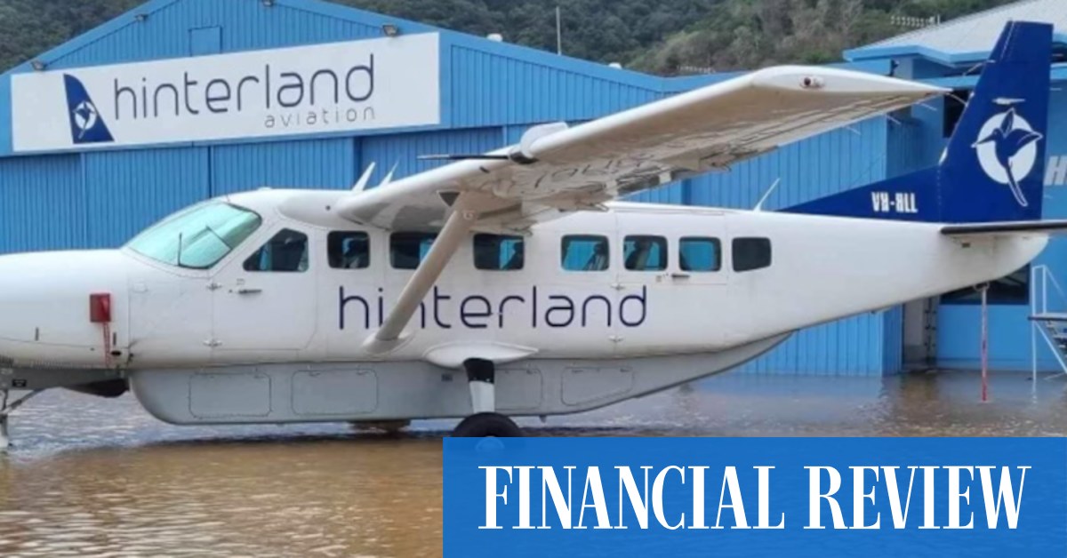 afr.com - Sarah Thompson, Kanika Sood, Emma Rapaport - Project Falcon: Queensland regional airline puts itself up for sale