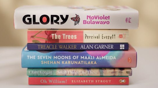 This year’s Booker Prize shortlisted novels.