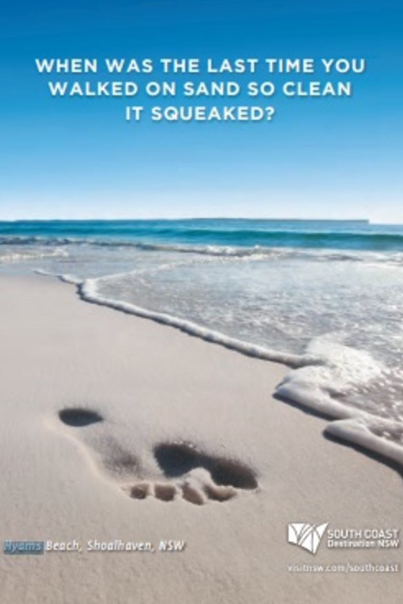 Hyams Beach has exploded in popularity following a Destination NSW campaign. 