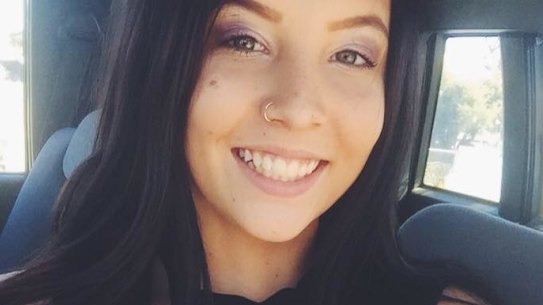Chloe Jade Mason died on a suburban street in Caboolture on Sunday night.