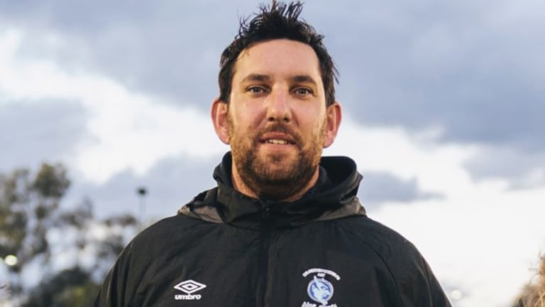 Belconnen United coach Antoni Jagarinec is leading the charge of nine teams that have made grand finals.