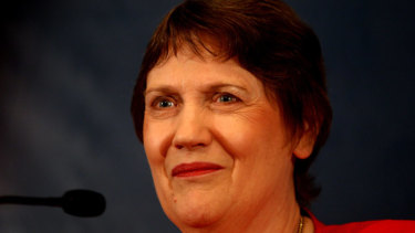 Former New Zealand prime minister Helen Clark.