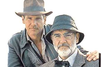 Sean Connery starred in the Indiana Jones' film series with Harrison Ford. 