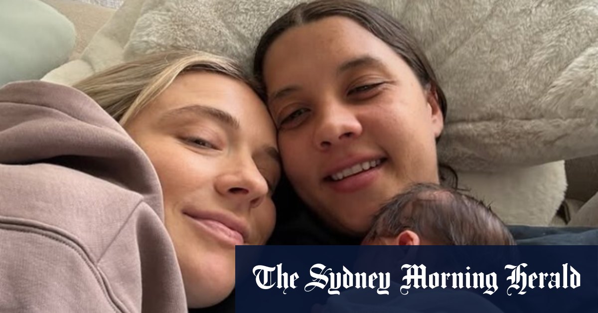 Sam Kerr welcomes first child with partner Kristie Mewis