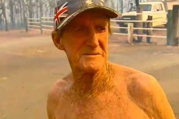 Rappville resident Danny Smith lost his house in the bushfires in northern NSW.