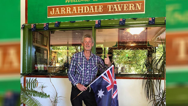 Jarrahdale Tavern owner Kerry Page.