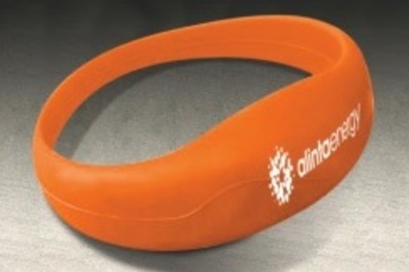 The potentially dangerous wristband.