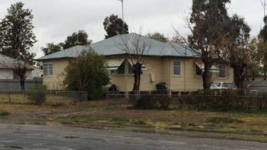 The house in Walgett where Roxlyn Bowie was last seen in September 1982. 