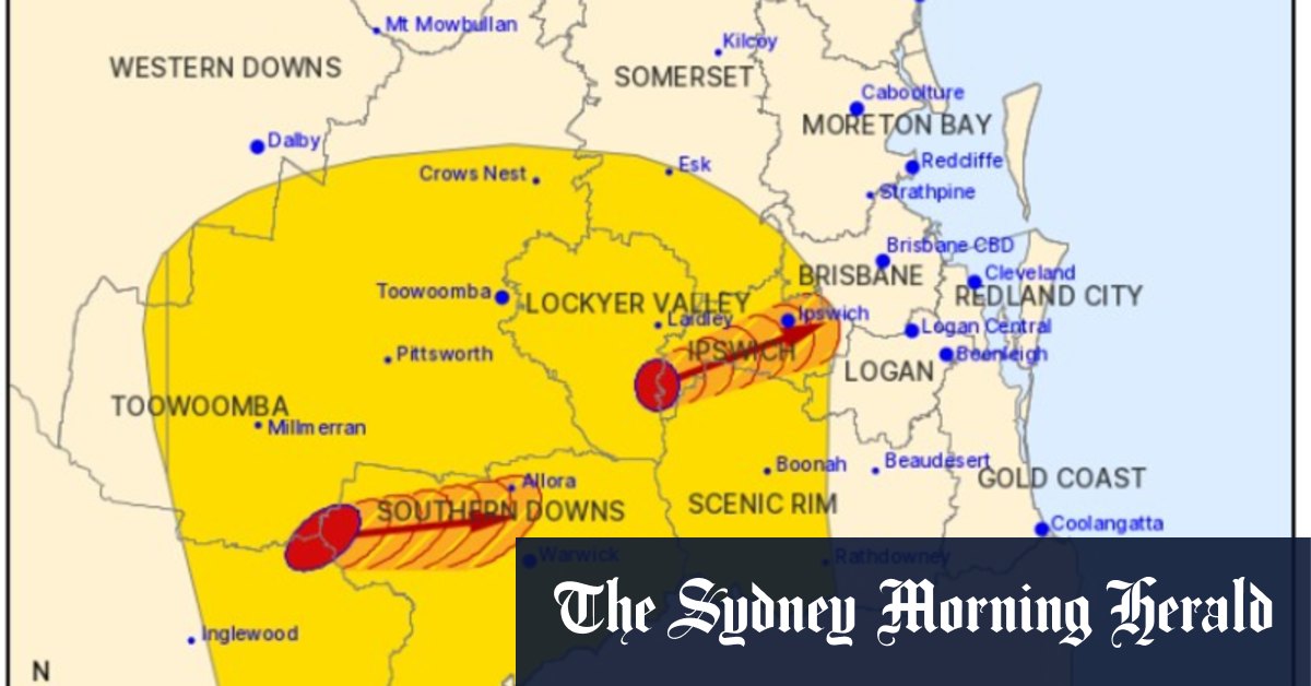 SEQ braces for afternoon of severe thunderstorms, heavy rain
