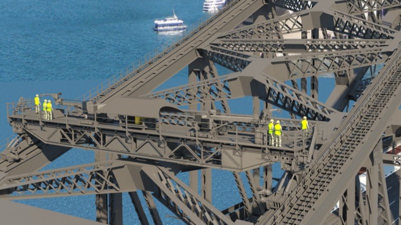 Bridge bungle: How German-built repair cranes for Sydney’s famed arches got stuck in storage