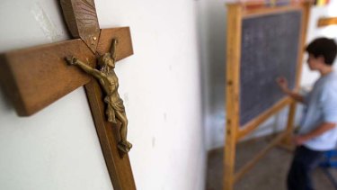 The number of students describing themselves as having no religion increased 68.2 per cent at Catholic schools.