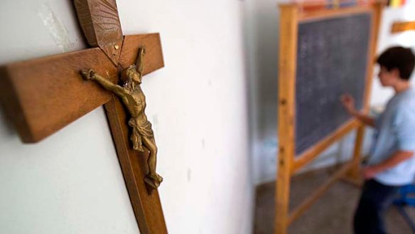 The number of students describing themselves as having no religion increased 68.2 per cent at Catholic schools.