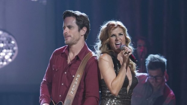 The love between Deacon (Charles Esten) and Rayna (Connie Britton) survives everything from his alcoholism to her marriage.