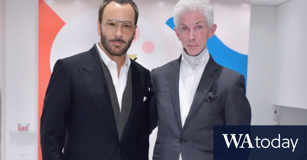 Tom Ford's husband, fashion journalist Richard Buckley dead at 72 - Vimarsana News