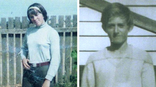 Maureen Braddy (left) and Allan Whyte, who both went missing in November 1968. 