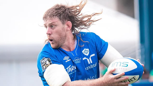 Tom Staniforth playing for Castres
