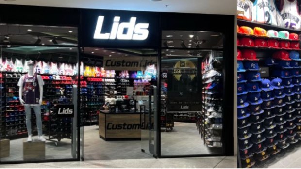Lids is upbeat about bricks-and-mortar retail in Australia.