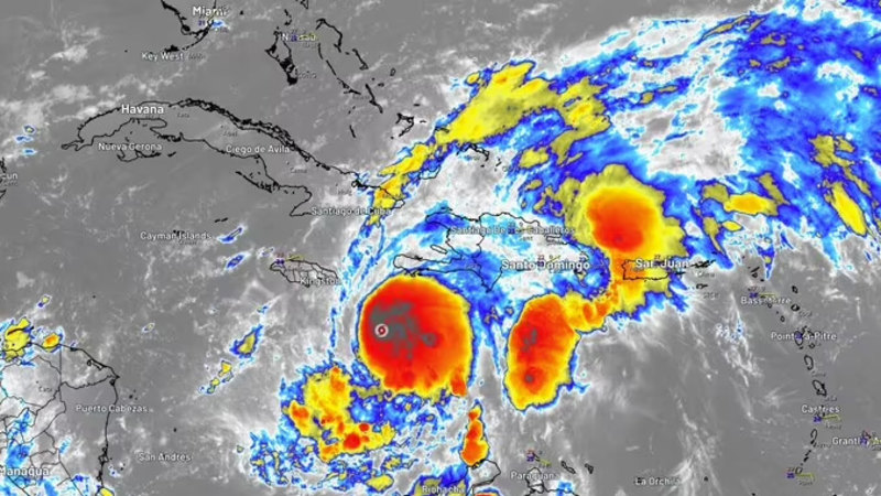 Strengthening hurricane threatens Caribbean with catastrophic floods