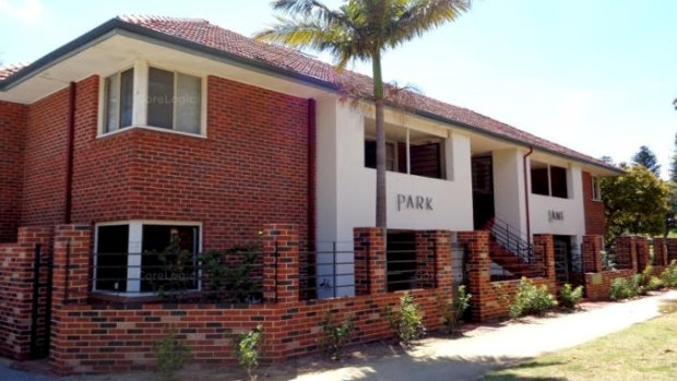 The Bay View Terrace unit complex.