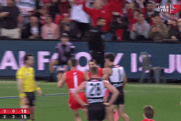 The early incident involving Tom Papley.