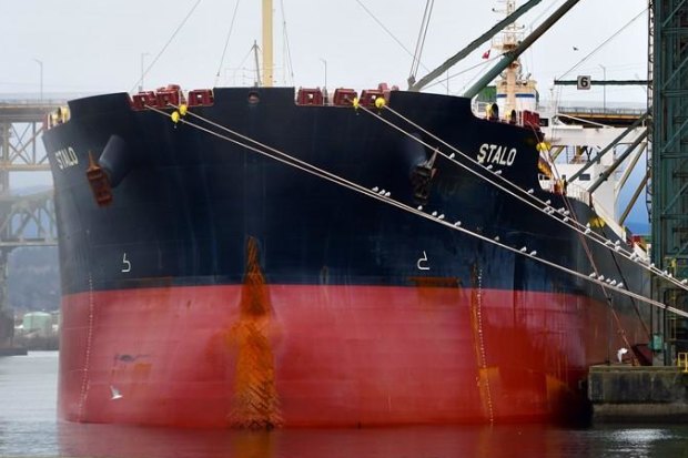 The bulk carrier Stalo had 80 kilograms of cocaine hidden in the sea chest on its hull when it sailed into Newcastle in January 2023.