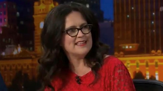 Annabel Crabb hosted Q&A on Monday night.