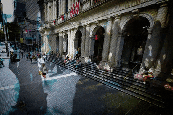 Bourke Street was once Melbourne’s premier shopping strip.