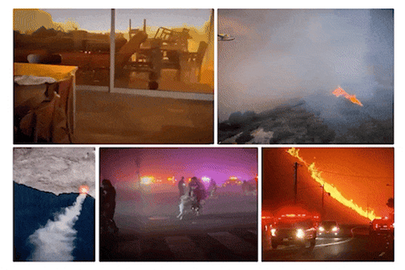 Multiple major fires have devastated LA.