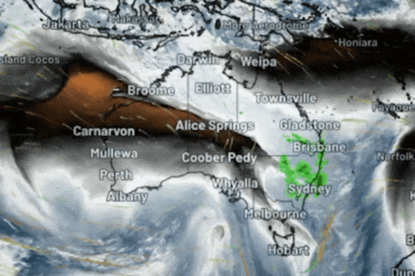 South-east Queensland has been battered by record-breaking rain in recent days.