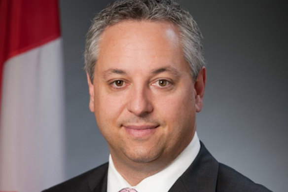 David Vigneault, head of the Canada Canadian Security Intelligence Service. 