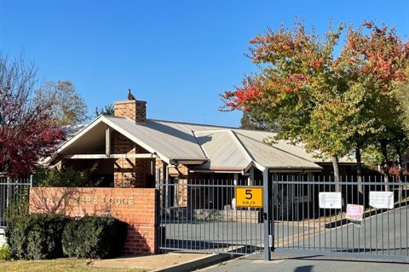Council-run Yallambee Lodge, the aged care facility where a 95-year-old woman was Tasered by police.