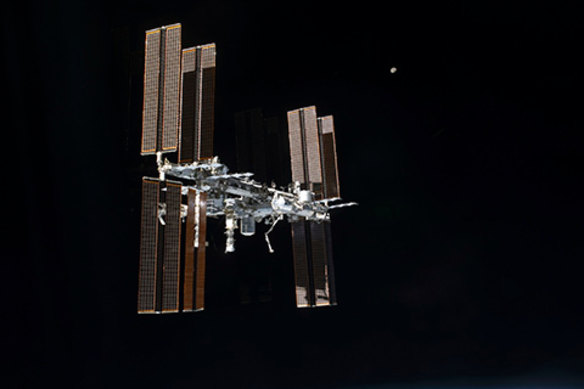 The International Space Station. 