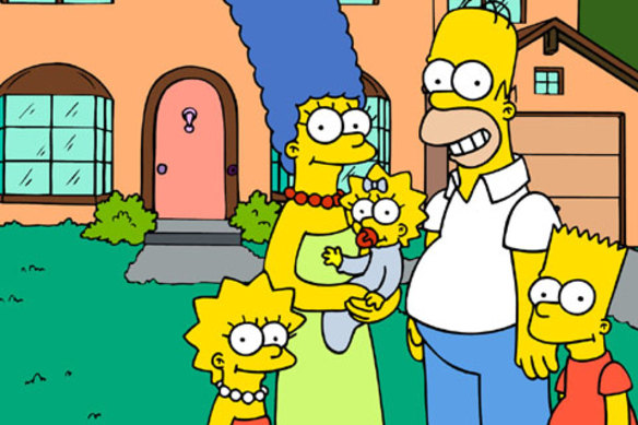 The Simpsons family are changing with the times. 